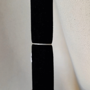 Meia Aliança Cravejada