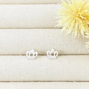 Brinco Coroa Cravejada