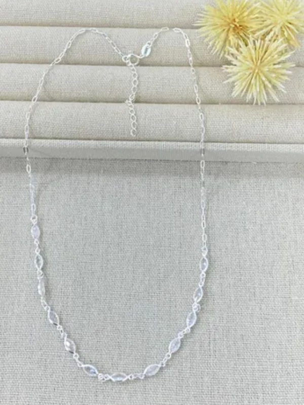 Choker Navete Cristal