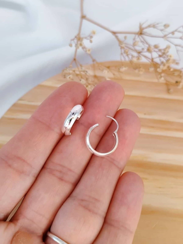 Argola Fio 4mm - Modelo Rebitada