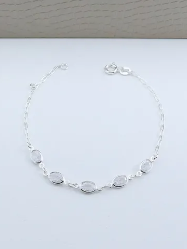 Pulseira Crystal Oval